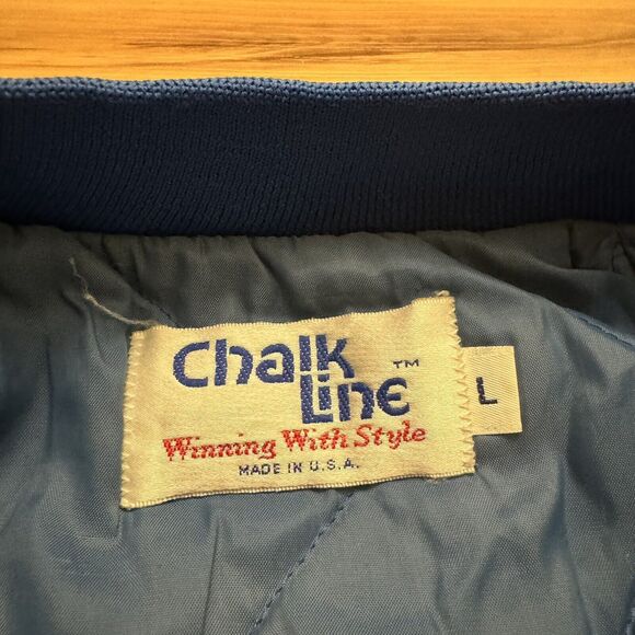 Vintage Chalk Line Montreal Canadiens Fanimation Jacket NHL Hockey 90s Large - Picture 9 of 9